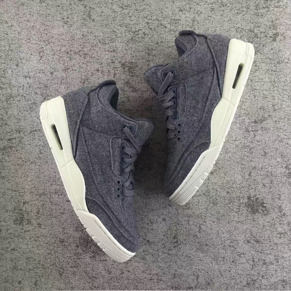 Authentic Air Jordan 3 Wool